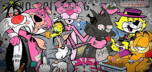 JJ Adams Artwork: Pussay Patrol