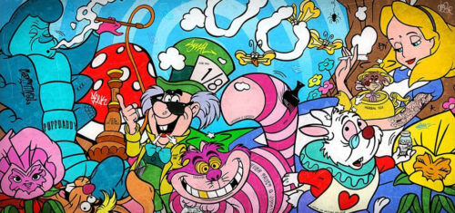 JJ Adams Artwork: We're all mad here