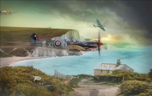 JJ Adams Artwork: Cliff Top Scramble